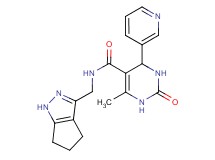 6-methyl-2-oxo-4-pyridin-3-yl-N-(1,4,5,6-tetrahydrocyclopenta[c]pyrazol-3-ylmethyl)-1,2,3,4-tetrahydropyrimidine-5-carboxamide