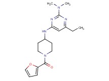 6-ethyl-N~4~-[1-(2-furoyl)piperidin-4-yl]-N~2~,N~2~-dimethylpyrimidine-2,4-diamine