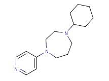 1-cyclohexyl-4-(4-pyridinyl)-1,4-diazepane