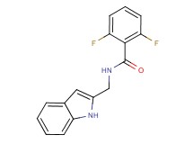 2,6-difluoro-N-(1H-indol-2-ylmethyl)benzamide