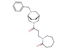 1-{3-[(1R*,5R*)-6-benzyl-3,6-diazabicyclo[3.2.2]non-3-yl]-3-oxopropyl}-2-azepanone