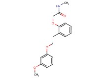 2-{2-[2-(3-methoxyphenoxy)ethyl]phenoxy}-N-methylacetamide