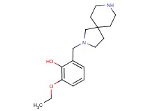 2-(2,8-diazaspiro[4.5]dec-2-ylmethyl)-6-ethoxyphenol dihydrochloride