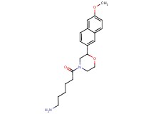 6-[2-(6-methoxy-2-naphthyl)morpholin-4-yl]-6-oxohexan-1-amine