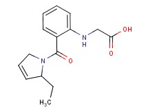 ({2-[(2-ethyl-2,5-dihydro-1H-pyrrol-1-yl)carbonyl]phenyl}amino)acetic acid
