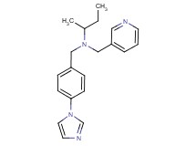 N-[4-(1H-imidazol-1-yl)benzyl]-N-(pyridin-3-ylmethyl)butan-2-amine