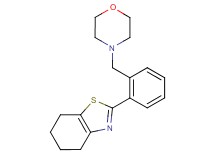 2-[2-(morpholin-4-ylmethyl)phenyl]-4,5,6,7-tetrahydro-1,3-benzothiazole