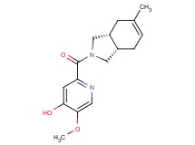5-methoxy-2-{[rel-(3aR,7aS)-5-methyl-1,3,3a,4,7,7a-hexahydro-2H-isoindol-2-yl]carbonyl}-4-pyridinol