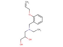 3-[[2-(allyloxy)benzyl](ethyl)amino]propane-1,2-diol