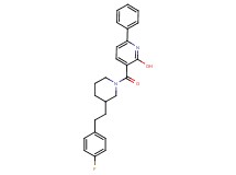 3-({3-[2-(4-fluorophenyl)ethyl]-1-piperidinyl}carbonyl)-6-phenyl-2-pyridinol
