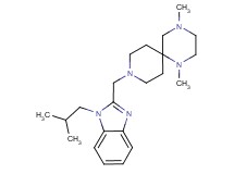 9-[(1-isobutyl-1H-benzimidazol-2-yl)methyl]-1,4-dimethyl-1,4,9-triazaspiro[5.5]undecane