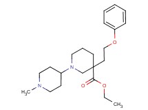 ethyl 1'-methyl-3-(2-phenoxyethyl)-1,4'-bipiperidine-3-carboxylate