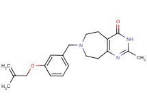 2-methyl-7-{3-[(2-methylprop-2-en-1-yl)oxy]benzyl}-3,5,6,7,8,9-hexahydro-4H-pyrimido[4,5-d]azepin-4-one