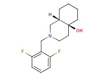 (4aS*,8aS*)-2-(2,6-difluorobenzyl)octahydroisoquinolin-4a(2H)-ol