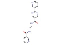 2-pyridin-3-yl-N-{2-[(pyridin-3-ylcarbonyl)amino]ethyl}pyrimidine-5-carboxamide