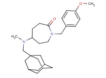 5-[(1-adamantylmethyl)(methyl)amino]-1-(4-methoxybenzyl)-2-azepanone