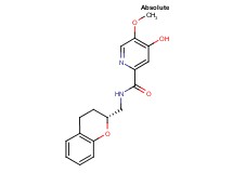 N-[(2R)-3,4-dihydro-2H-chromen-2-ylmethyl]-4-hydroxy-5-methoxy-2-pyridinecarboxamide
