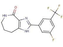 2-[3-fluoro-5-(trifluoromethyl)phenyl]-5,6,7,8-tetrahydroimidazo[4,5-c]azepin-4(1H)-one