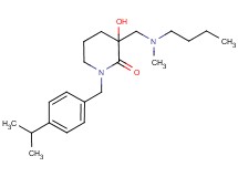 3-{[butyl(methyl)amino]methyl}-3-hydroxy-1-(4-isopropylbenzyl)piperidin-2-one
