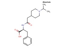 N-[(1-isopropyl-4-piperidinyl)acetyl]-L-phenylalanine