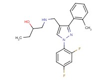 1-({[1-(2,4-difluorophenyl)-3-(2-methylphenyl)-1H-pyrazol-4-yl]methyl}amino)-2-butanol