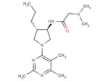 N~2~,N~2~-dimethyl-N~1~-[rel-(3R,4S)-4-propyl-1-(2,5,6-trimethyl-4-pyrimidinyl)-3-pyrrolidinyl]glycinamide dihydrochloride