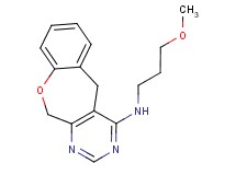 N-(3-methoxypropyl)-5,11-dihydro[1]benzoxepino[3,4-d]pyrimidin-4-amine
