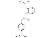5-{[{2-[(dimethylamino)methyl]benzyl}(methyl)amino]methyl}-N,N-dimethylpyridin-2-amine