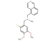 (2-fluoro-4,5-dimethoxybenzyl)(isoquinolin-5-ylmethyl)methylamine