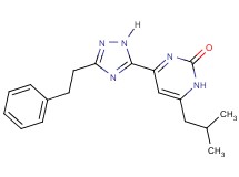 6-isobutyl-4-[3-(2-phenylethyl)-1H-1,2,4-triazol-5-yl]pyrimidin-2(1H)-one