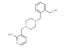 [2-({4-[(2-aminopyridin-3-yl)methyl]piperazin-1-yl}methyl)phenyl]methanol