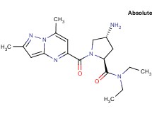 (4R)-4-amino-1-[(2,7-dimethylpyrazolo[1,5-a]pyrimidin-5-yl)carbonyl]-N,N-diethyl-L-prolinamide