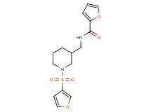 N-{[1-(3-thienylsulfonyl)-3-piperidinyl]methyl}-2-furamide
