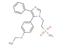 5-(4-ethoxyphenyl)-1-[2-(methylsulfonyl)ethyl]-4-phenyl-1H-imidazole