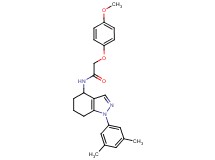 N-[1-(3,5-dimethylphenyl)-4,5,6,7-tetrahydro-1H-indazol-4-yl]-2-(4-methoxyphenoxy)acetamide