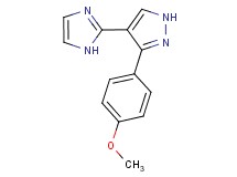 4-(1H-imidazol-2-yl)-3-(4-methoxyphenyl)-1H-pyrazole