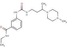 N-ethyl-3-[({[3-(4-methylpiperazin-1-yl)butyl]amino}carbonyl)amino]benzamide