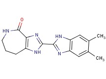 2-(5,6-dimethyl-1H-benzimidazol-2-yl)-5,6,7,8-tetrahydroimidazo[4,5-c]azepin-4(1H)-one
