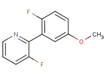 3-fluoro-2-(2-fluoro-5-methoxyphenyl)pyridine