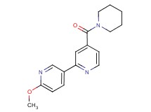 6'-methoxy-4-(piperidin-1-ylcarbonyl)-2,3'-bipyridine