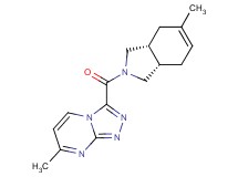 7-methyl-3-{[(3aR*,7aS*)-5-methyl-1,3,3a,4,7,7a-hexahydro-2H-isoindol-2-yl]carbonyl}[1,2,4]triazolo[4,3-a]pyrimidine
