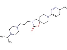 3-[3-(4-isopropylpiperazin-1-yl)propyl]-8-(6-methylpyridazin-3-yl)-1-oxa-3,8-diazaspiro[4.5]decan-2-one