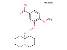 4-methoxy-3-[(1R,9aR)-octahydro-2H-quinolizin-1-ylmethoxy]benzoic acid