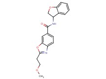 N-(2,3-dihydro-1-benzofuran-3-yl)-2-(2-methoxyethyl)-1,3-benzoxazole-6-carboxamide