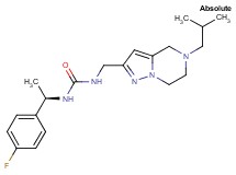 N-[(1R)-1-(4-fluorophenyl)ethyl]-N'-[(5-isobutyl-4,5,6,7-tetrahydropyrazolo[1,5-a]pyrazin-2-yl)methyl]urea