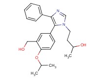 4-{5-[3-(hydroxymethyl)-4-isopropoxyphenyl]-4-phenyl-1H-imidazol-1-yl}butan-2-ol