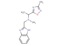 (1H-benzimidazol-2-ylmethyl)methyl[1-(3-methyl-1,2,4-oxadiazol-5-yl)ethyl]amine
