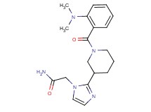 2-(2-{1-[2-(dimethylamino)benzoyl]piperidin-3-yl}-1H-imidazol-1-yl)acetamide