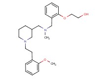 2-(2-{[({1-[2-(2-methoxyphenyl)ethyl]-3-piperidinyl}methyl)(methyl)amino]methyl}phenoxy)ethanol
