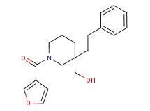 [1-(3-furoyl)-3-(2-phenylethyl)-3-piperidinyl]methanol